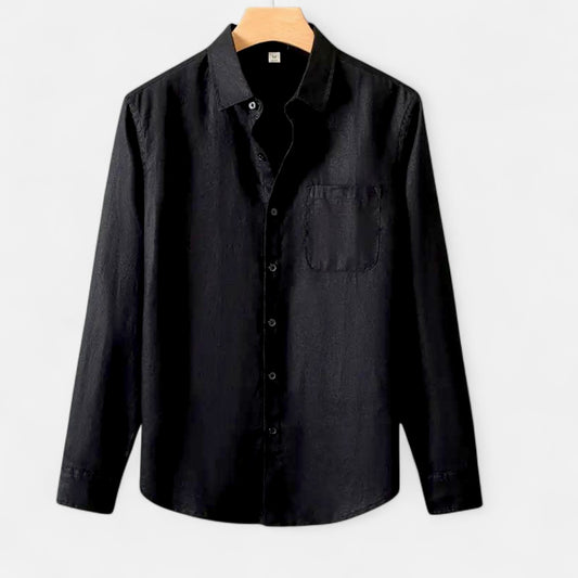Maison Lior | Men's Linen Shirt – Breathable Texture, Effortless Refinement