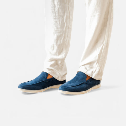 Maison Lior | Old Money Suede Loafers – Timeless Luxury for Men
