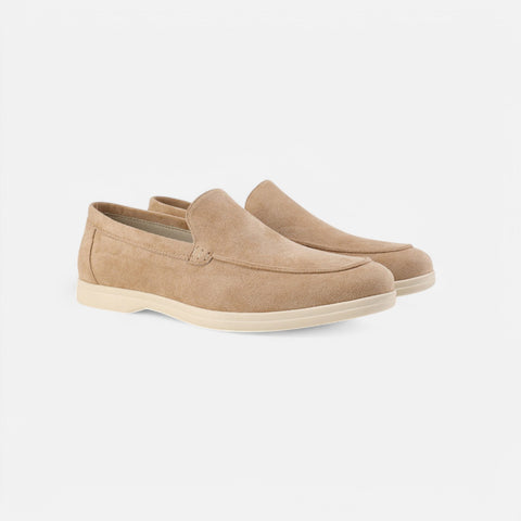 Maison Lior | Old Money Suede Loafers – Timeless Luxury for Men