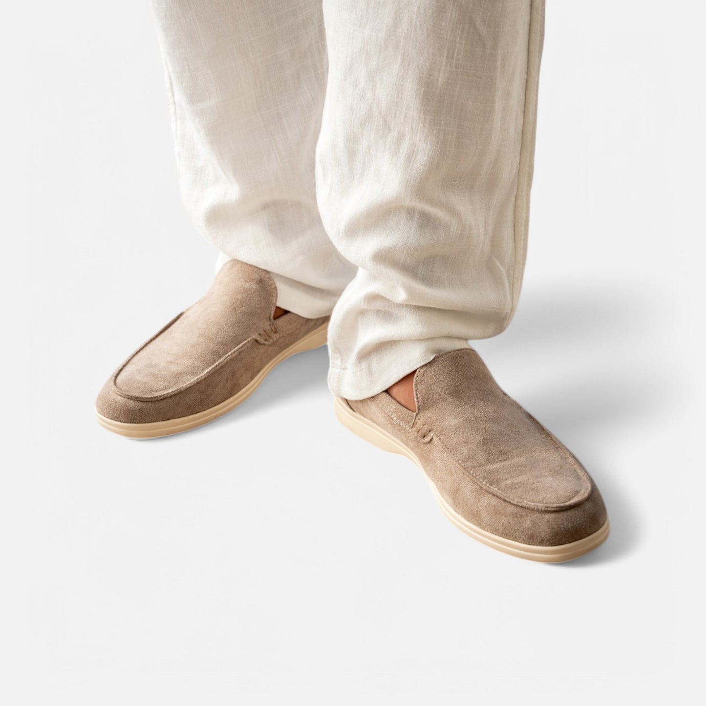 Maison Lior | Old Money Suede Loafers – Timeless Luxury for Men