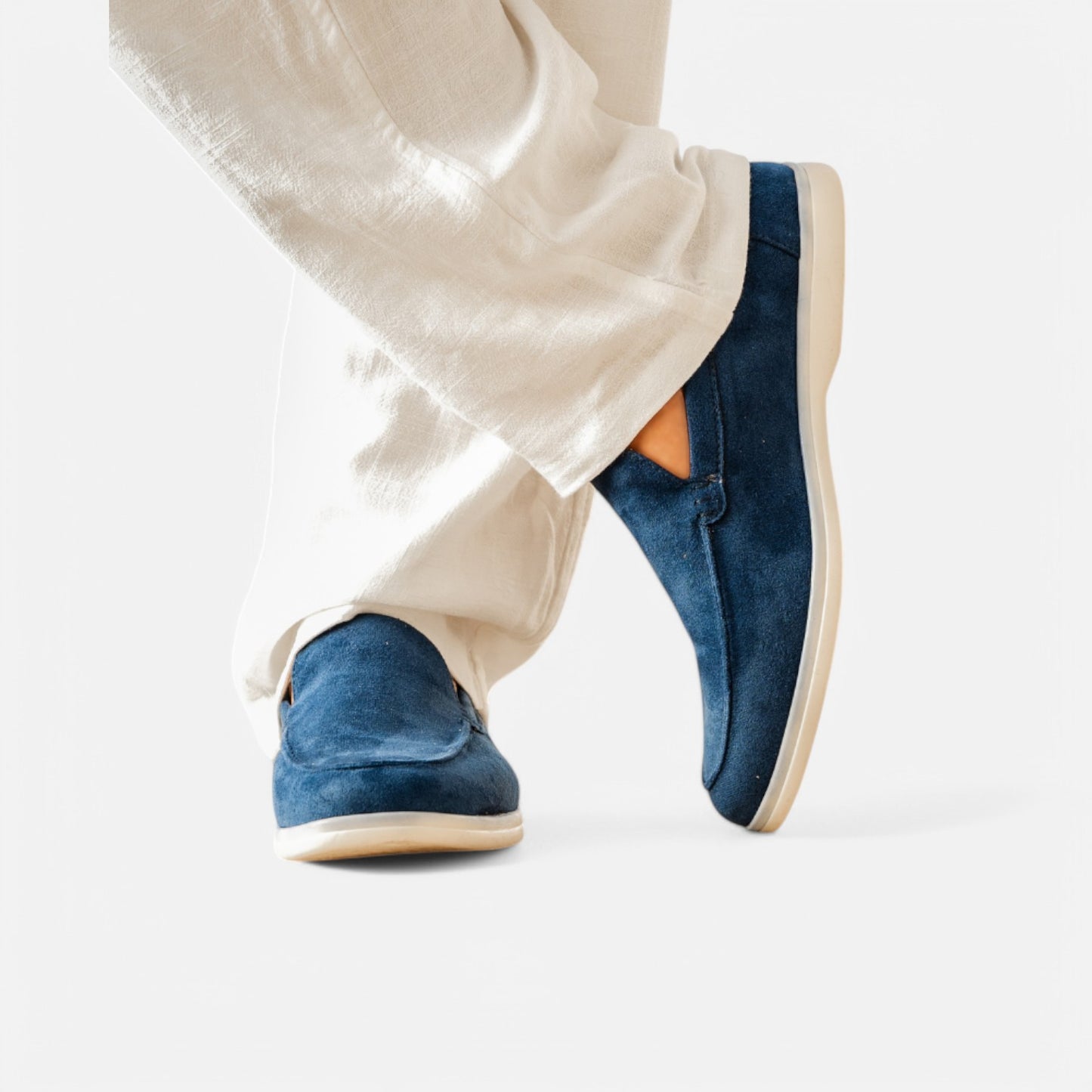 Maison Lior | Old Money Suede Loafers – Timeless Luxury for Men