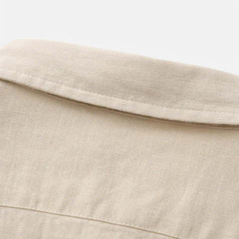 Maison Lior | Men's Pure Long Sleeve Linen Shirt