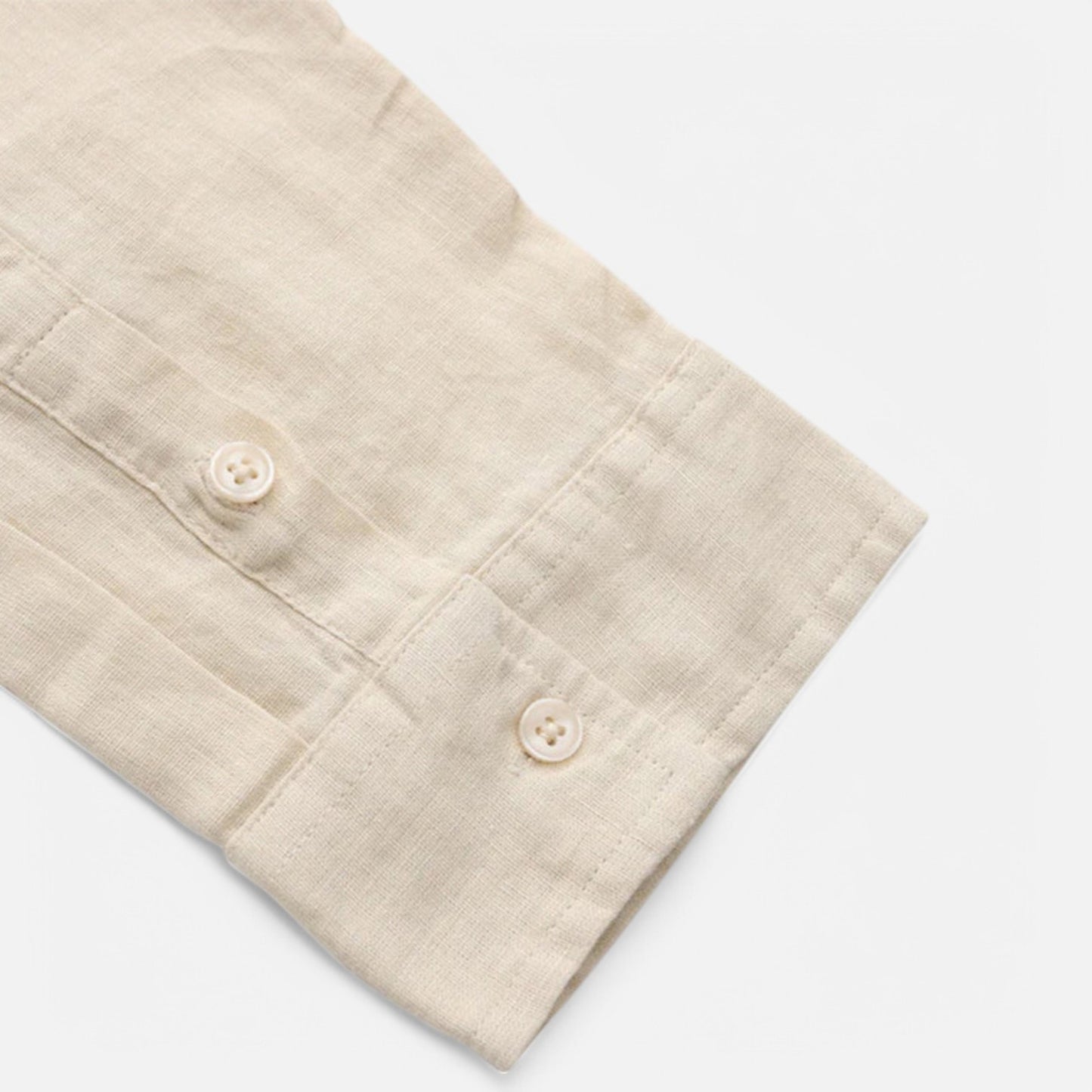 Maison Lior | Men's Pure Long Sleeve Linen Shirt