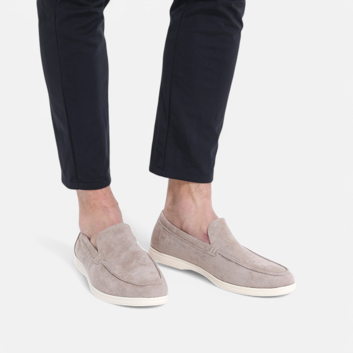 Maison Lior | Old Money Suede Loafers – Timeless Luxury for Men