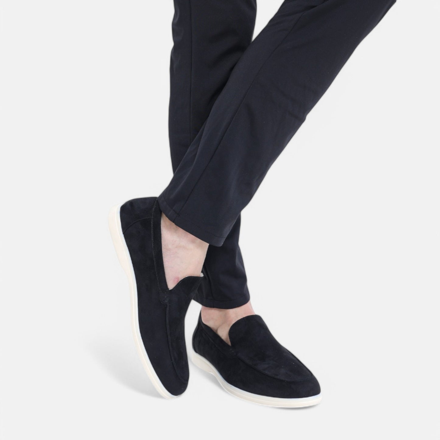 Maison Lior | Old Money Suede Loafers – Timeless Luxury for Men