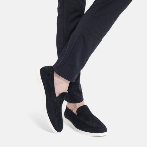 Maison Lior | Old Money Suede Loafers – Timeless Luxury for Men