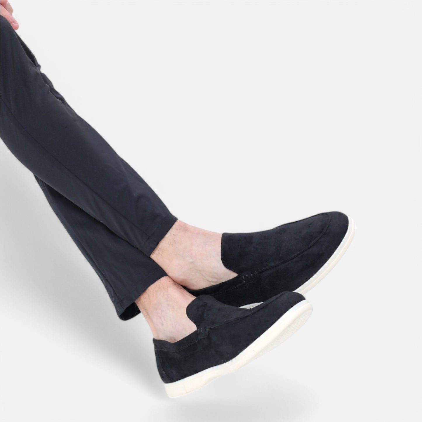 Maison Lior | Old Money Suede Loafers – Timeless Luxury for Men