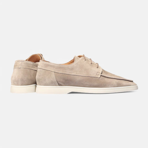 Maison Lior | Men's Suede Loafers with Laces
