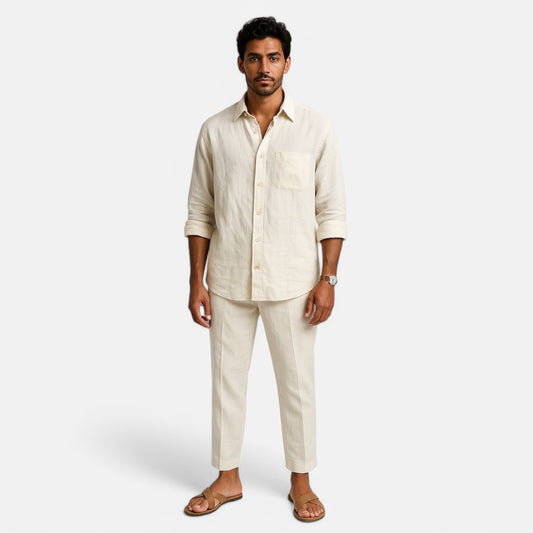 Maison Lior | Classic Linen Pants for Men