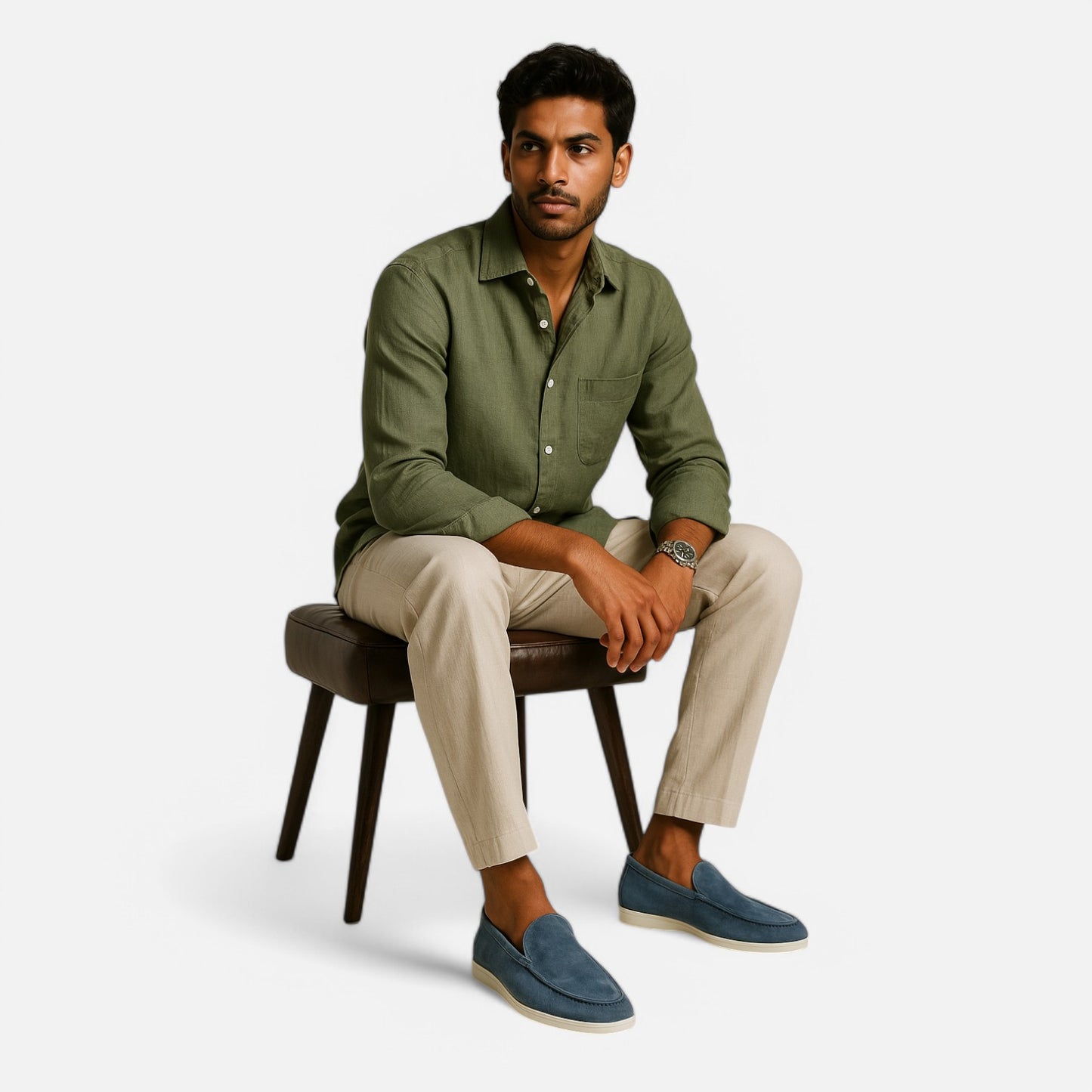 Maison Lior | Men's Old Money Casual Suede Loafers