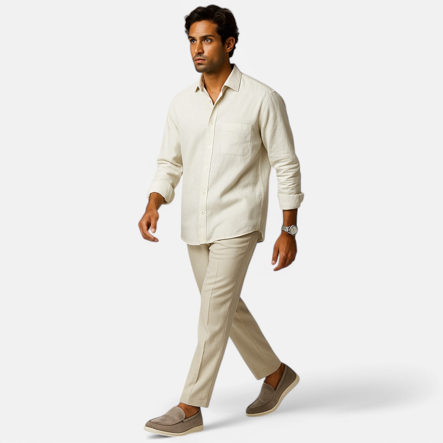 Maison Lior | Old Money Suede Loafers – Timeless Luxury for Men