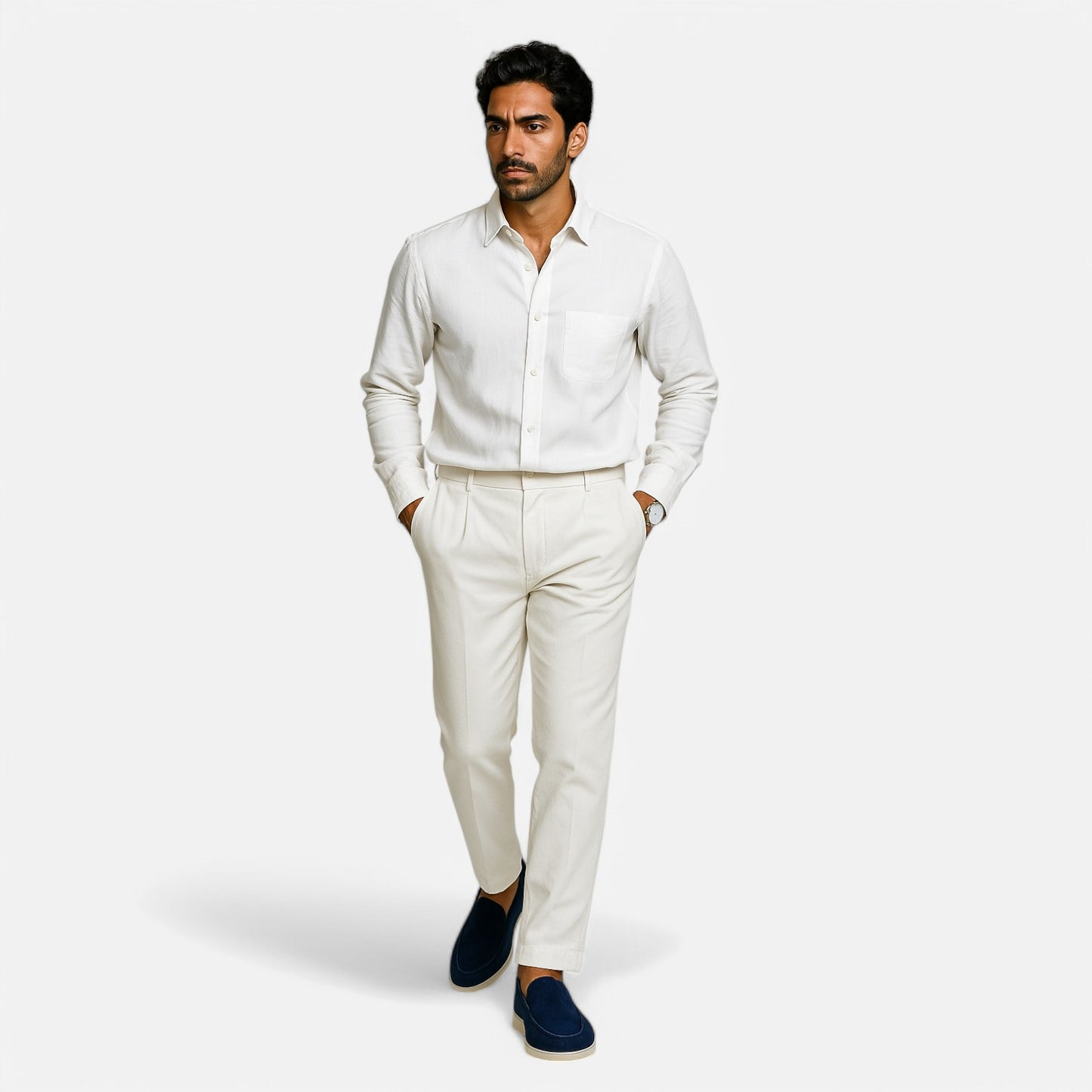 Maison Lior  | Old Money Suede Slip-On Loafers for Men