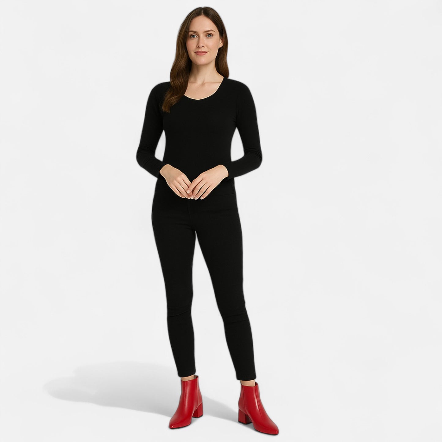 Maison Lior | Women's Leather Ankle Boots – Low-Heel Elegance, Everyday Versatility