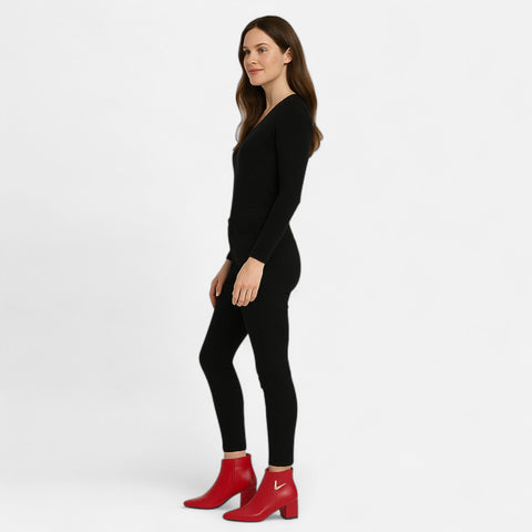 Maison Lior | Women's Leather Ankle Boots – Low-Heel Elegance, Everyday Versatility