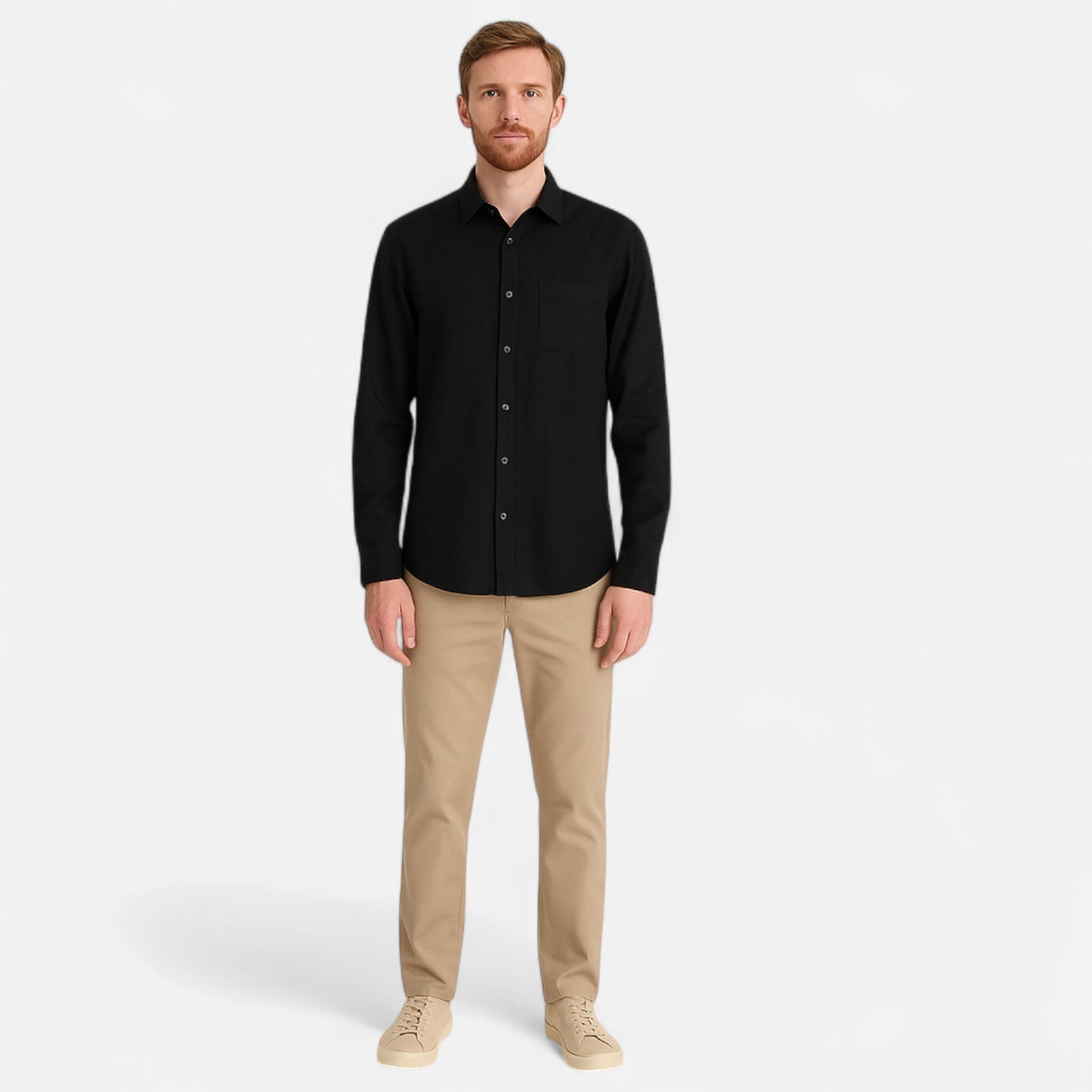 Maison Lior | Men's Linen Shirt – Breathable Texture, Effortless Refinement