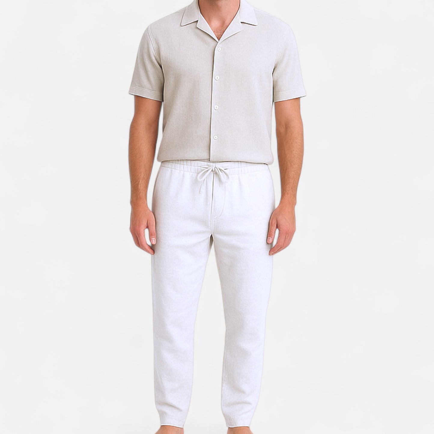Maison Lior | Breathable Linen Trousers – Lightweight Comfort, Timeless Tailoring