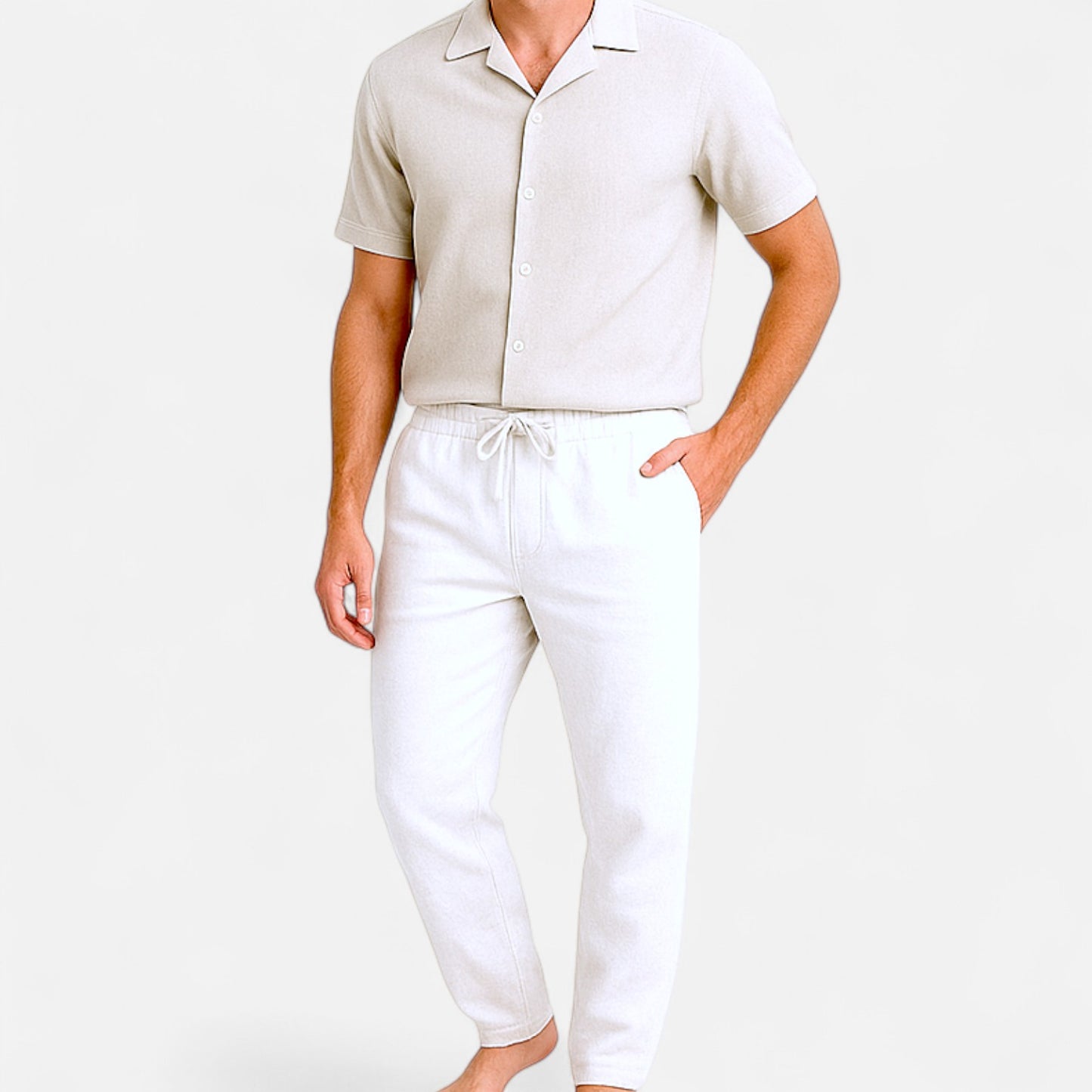 Maison Lior | Breathable Linen Trousers – Lightweight Comfort, Timeless Tailoring