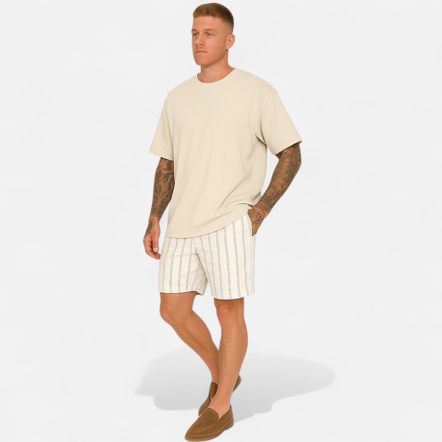 Maison Lior | Men's Linen Shorts – Lightweight Comfort, Refined Casual Essential