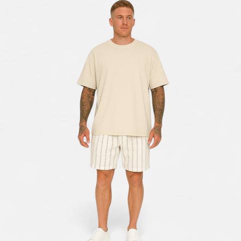 Maison Lior | Men's Linen Shorts – Lightweight Comfort, Refined Casual Essential