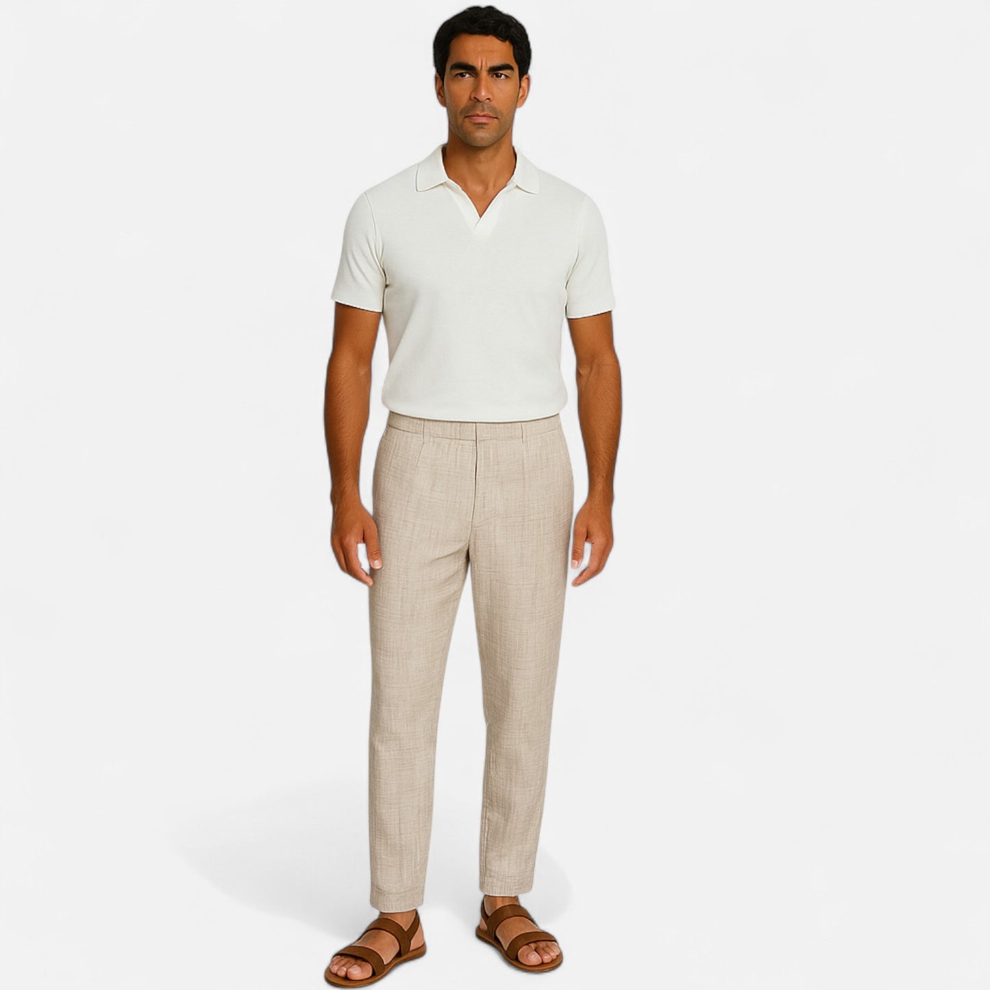 Maison Lior | Men's Linen Summer Trousers – Breathable Comfort, Timeless Warm-Weather Style