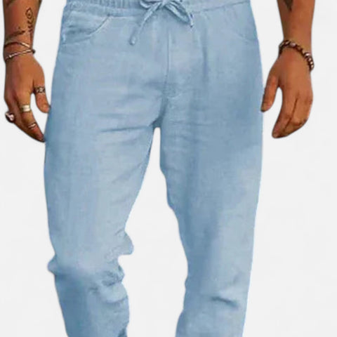 Maison Lior | Breathable Linen Trousers – Lightweight Comfort, Timeless Tailoring