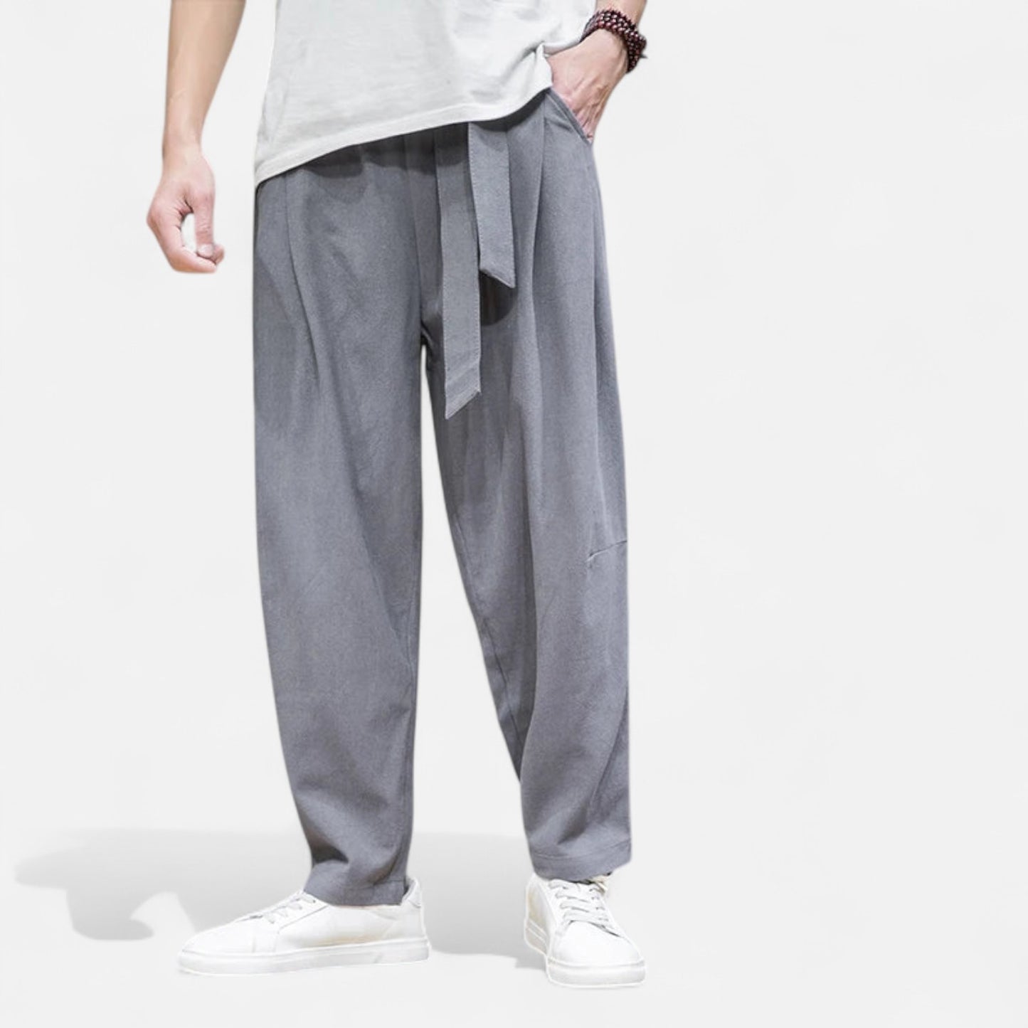 Maison Lior | Men's Linen Trousers – Lightweight Comfort, Refined Everyday Essential