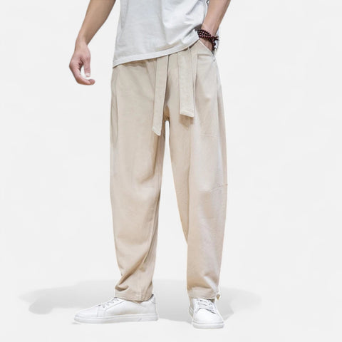 Maison Lior | Men's Linen Trousers – Lightweight Comfort, Refined Everyday Essential
