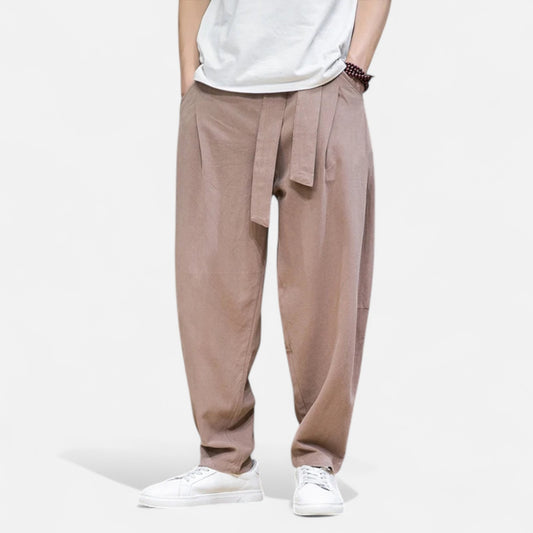 Maison Lior | Men's Linen Trousers – Lightweight Comfort, Refined Everyday Essential