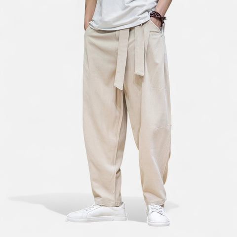 Maison Lior | Men's Linen Trousers – Lightweight Comfort, Refined Everyday Essential