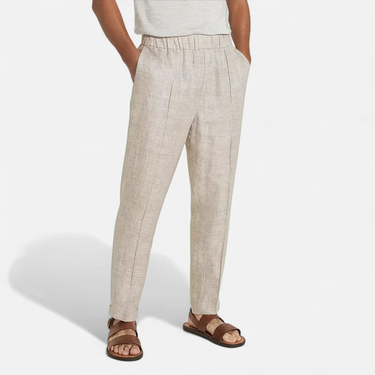 Maison Lior | Men's Linen Summer Trousers – Breathable Comfort, Timeless Warm-Weather Style