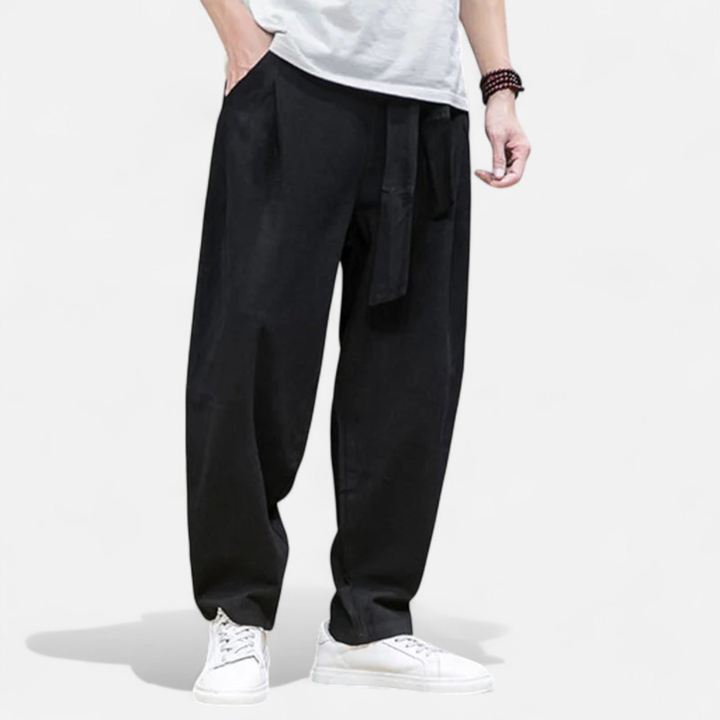 Maison Lior | Men's Linen Trousers – Lightweight Comfort, Refined Everyday Essential