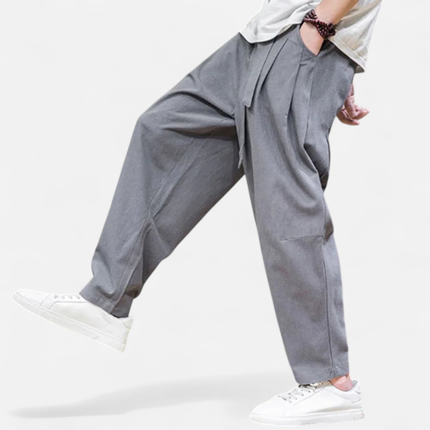 Maison Lior | Men's Linen Trousers – Lightweight Comfort, Refined Everyday Essential