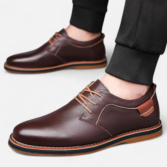 Maison Lior | Men's Leather Occasion Shoes – Polished Finish, Timeless Formal Craftsmanship