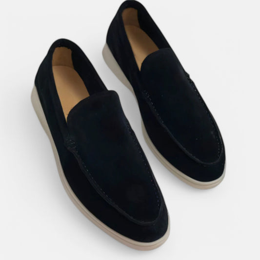 Maison Lior  | Old Money Suede Slip-On Loafers for Men