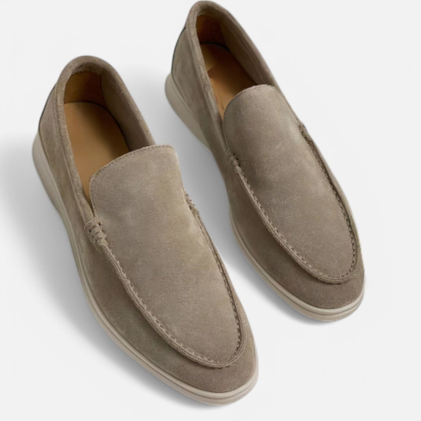 Maison Lior  | Old Money Suede Slip-On Loafers for Men