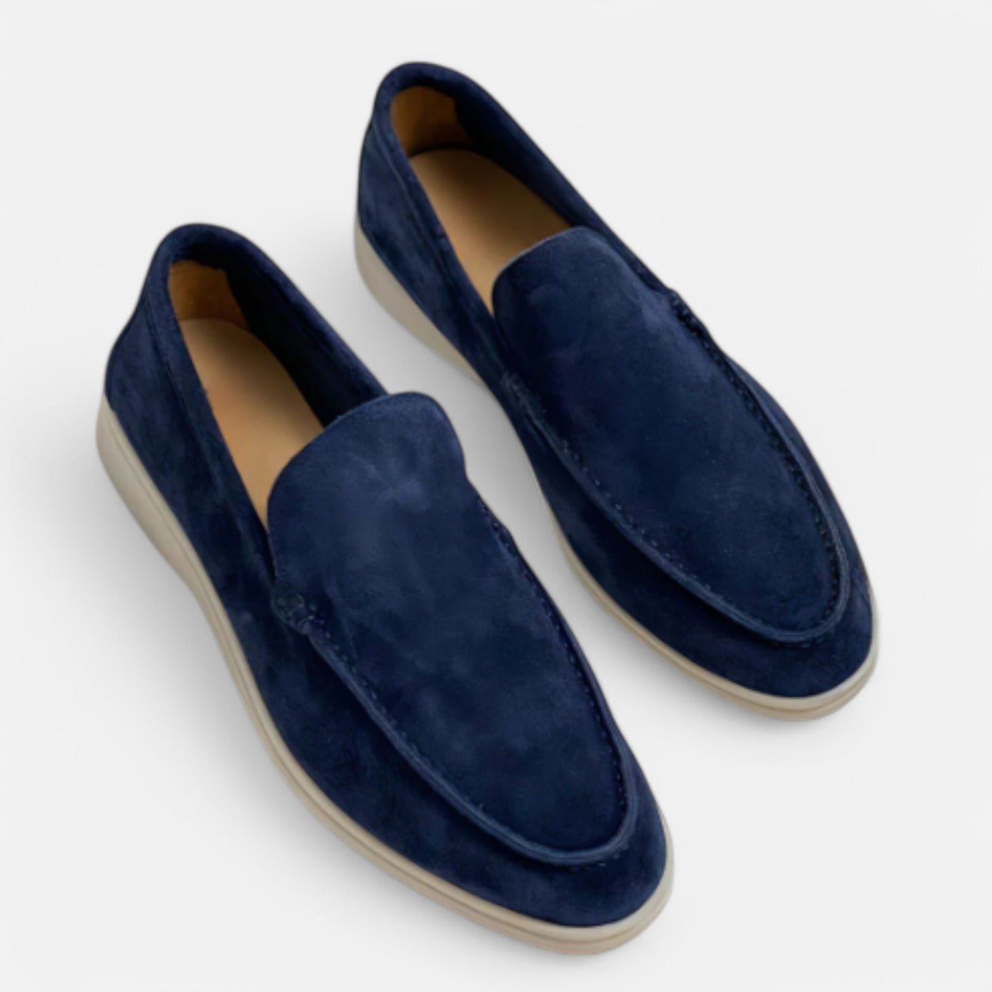 Maison Lior  | Old Money Suede Slip-On Loafers for Men