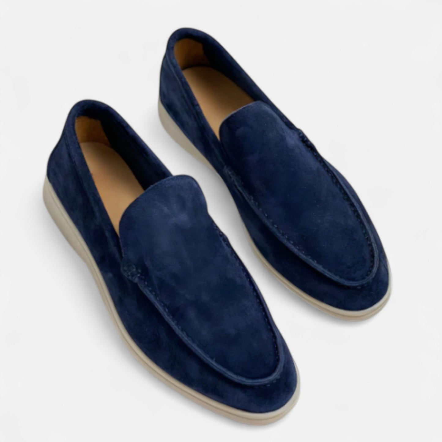 Maison Lior | Men's Suede Slip-On Loafers – Heritage Style, Timeless Ease