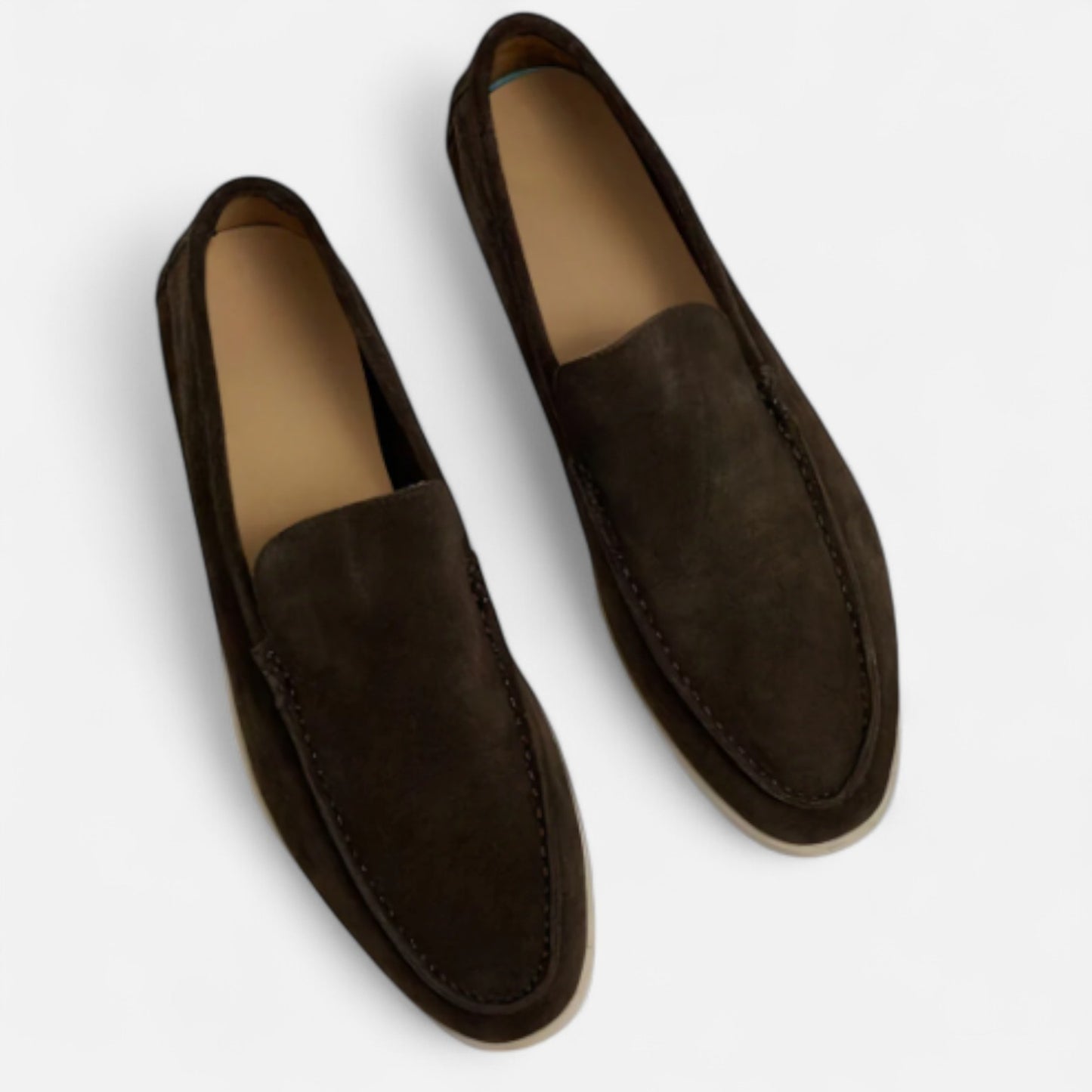 Maison Lior | Men's Suede Slip-On Loafers – Heritage Style, Timeless Ease