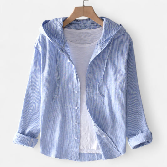 Maison Lior | Men's Breathable Linen Shirt – Lightweight Comfort, Effortless Refinement
