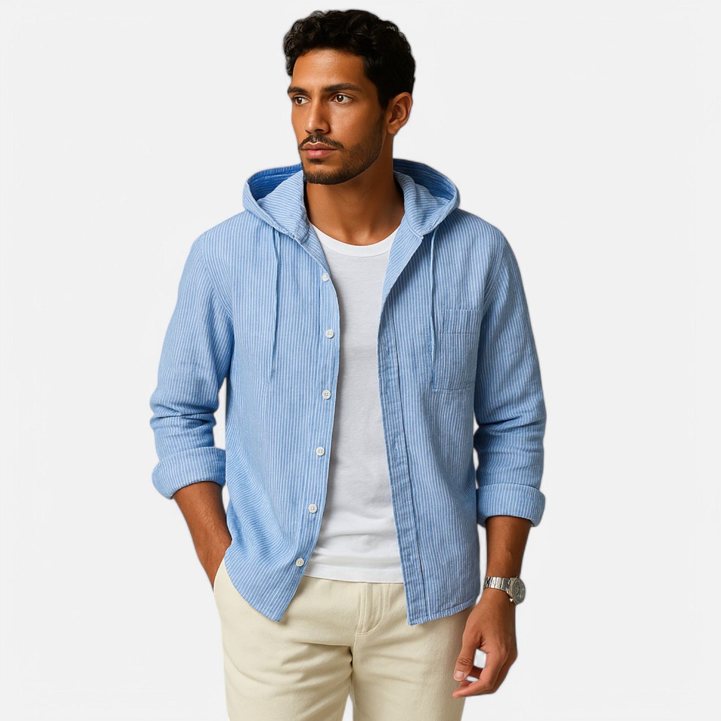 Maison Lior | Men's Breathable Linen Shirt