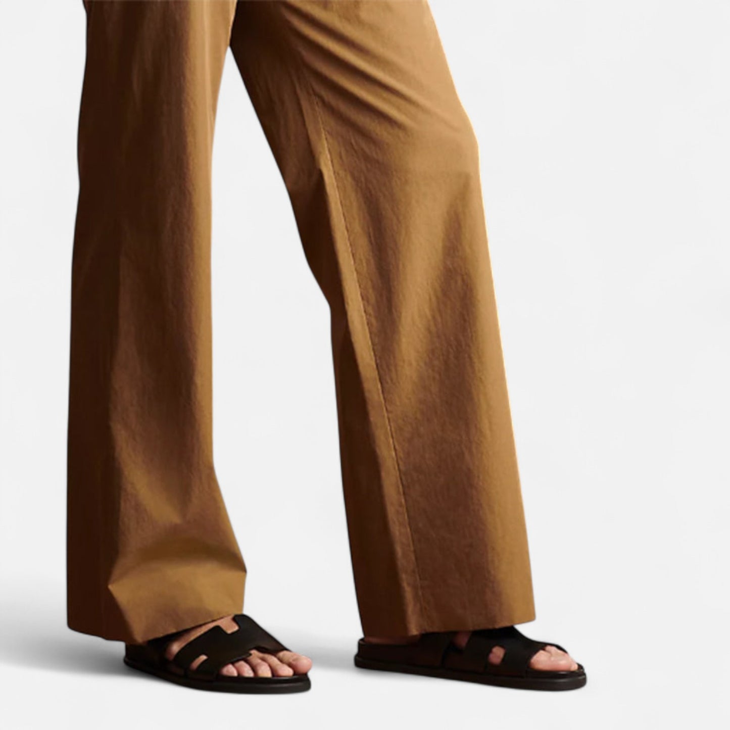 Maison Lior | Premium Leather Unisex Flat Sandals – Effortless Comfort, Timeless Versatility