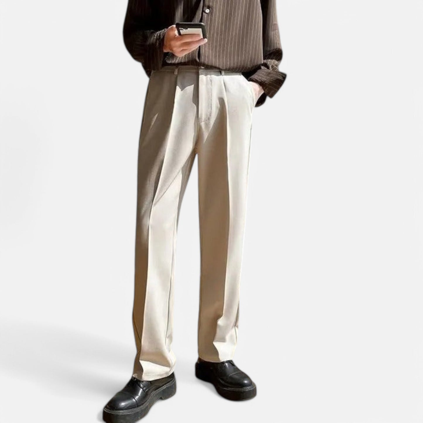 Maison Lior | Urban Edge Slim-Fit Trousers for Men