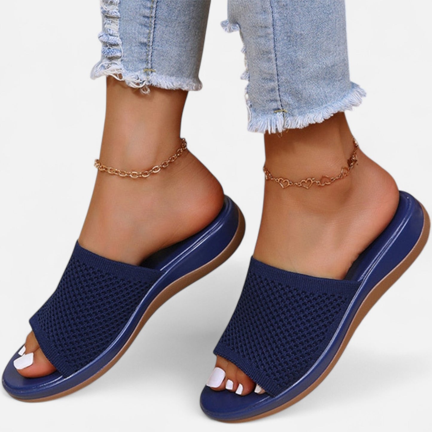 Maison Lior | Women's Orthopaedic Summer Slippers – Lightweight Support, All-Day Comfort