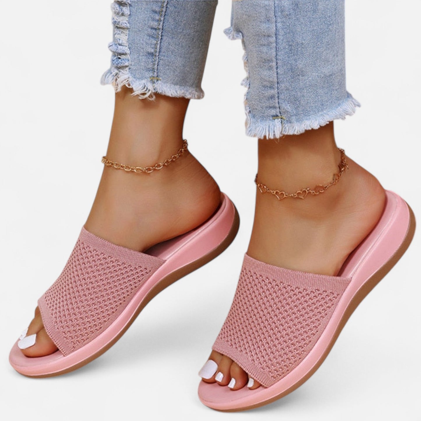 Maison Lior | Women's Orthopaedic Summer Slippers – Lightweight Support, All-Day Comfort